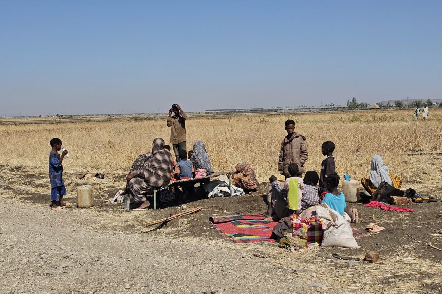 نازحون سودانيون