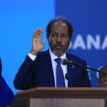 الرئيس الصومالي حسن شيخ محمود