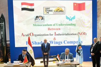 العربية للتصنيع توقع اتفاقية لتوطين أحدث تكنولوجيات الصناعات الدفاعية مع كبرى الشركات الصينية