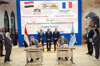العربية للتصنيع توقع اتفاقية مع شركة فرنسية لصيانة وعمرة محركات الطائرات