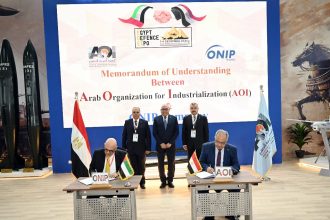 العربية للتصنيع توقع مذكرة للتفاهم مع أونيب للتجارة لتلبية الاحتياجات الدفاعية للسوق المحلي والدول الصديقة
