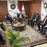 حادثات مع البنك الأوروبي لإعادة الإعمار والتنمية لبحث تعزيز التمويل والاستثمار في قطاعي البترول والتعدين