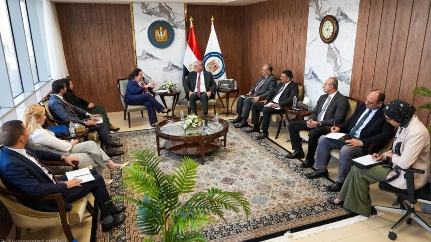 حادثات مع البنك الأوروبي لإعادة الإعمار والتنمية لبحث تعزيز التمويل والاستثمار في قطاعي البترول والتعدين