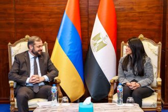 زيرة التخطيط والتنمية الاقتصادية والتعاون الدولي تعقد جلسة مباحثات مع وزير الاقتصاد الأرميني