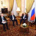 مشاورات سياسية بين وزيرى الخارجية المصري والروسي بالقاهرة. ملفات هامة على الطاولة