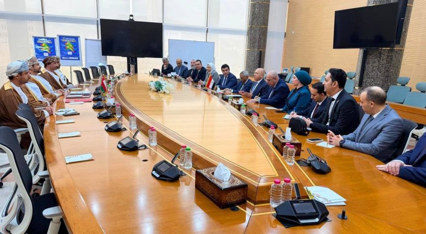 نائب رئيس مجلس الوزراء للتنمية الصناعية يلتقي وزير التجارة والصناعة وترويج الاستثمار العماني