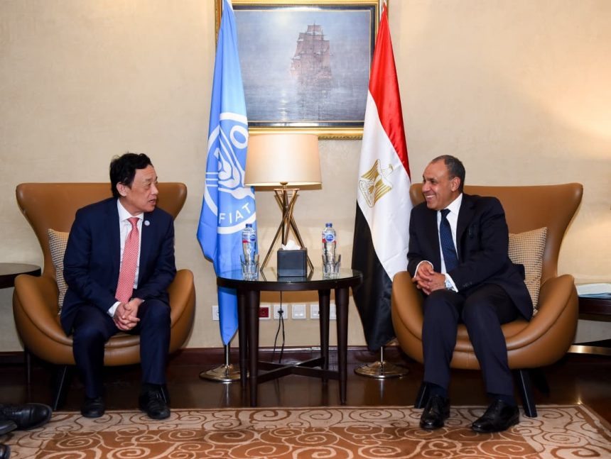 وزير الخارجية ومدير الفاو