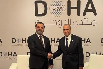 وزير الخارجية ونظيره السوري e1765136354747