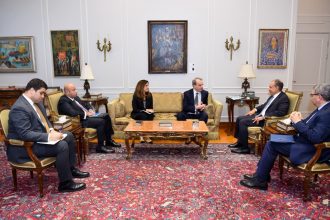 وزير الخارجية يستقبل مدير عام السياسات باللجنة اليهودية الأمريكية
