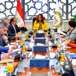 وزيرة التنمية المحلية والقائم بأعمال وزير البيئة تلتقي عددًا من المستثمرين