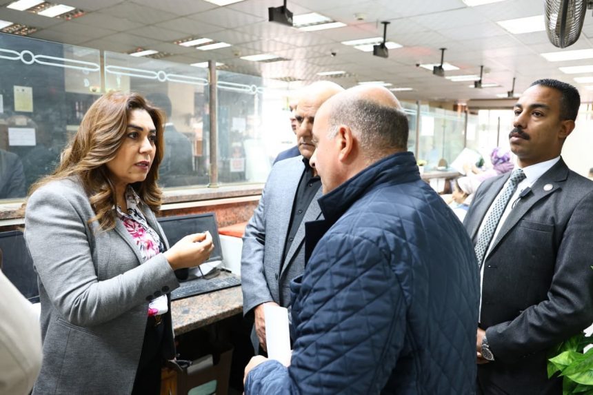 وزيرة التنمية في حي النزهة