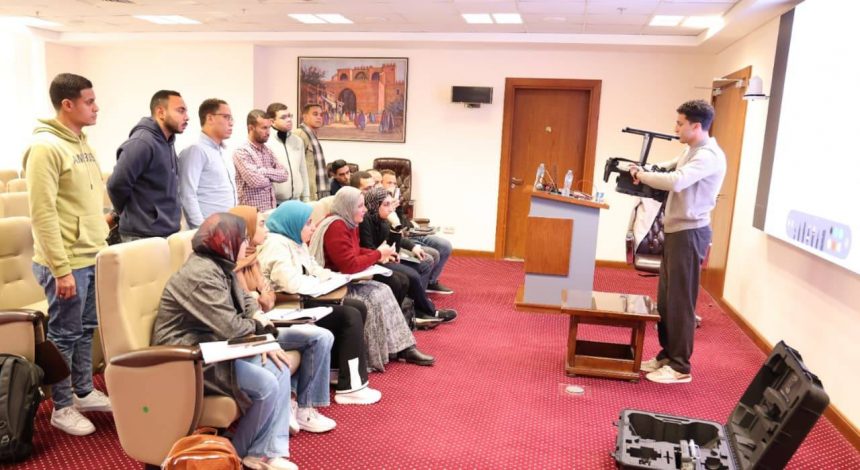 ● انطلاق المرحلة الأولى من البرنامج التدريبي على استخدام طائرات الدرون في متابعة المنظومة المائية