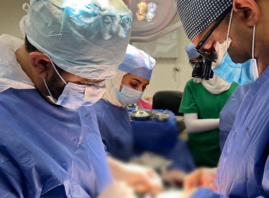 إجراء عمليات قلب مفتوح