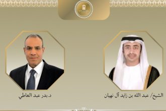 اتصال هاتفي بين وزير الخارجية ونائب رئيس الوزراء ووزير خارجية الإمارات e1767700760678