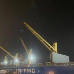 النصر للملاحات تصدر أكبر شحنة ملح في تاريخها من ميناء العريش