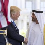 محمد بن زايد وترامب