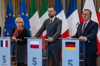 AFP 20260220 98CQ4G3 v1 HighRes PolandDefenceMinisters