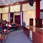 سويلم يلقي محاضرة عن مجهودات الدولة المصرية لتحقيق الأمن المائي