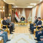 وزير الإنتاج الحربي لوفد كوري