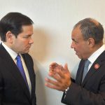 وزير الخارجية ونظيره الأمريكي