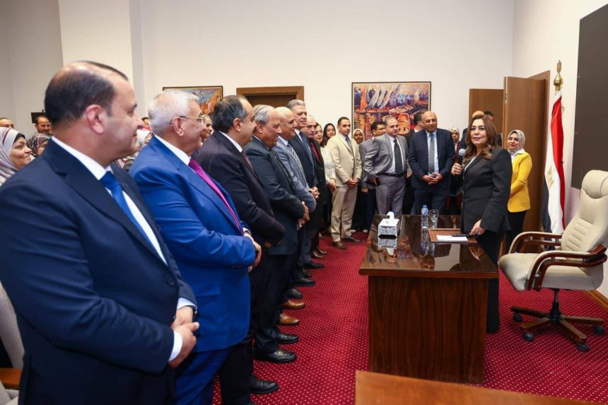 وزيرة التنمية المحلية