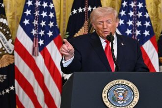 الرئيس الأمريكي دونالد ترامب