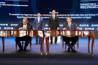 توقيع اتفاقية بين مصر وقبرص لتسريع ربط حقل أفروديت بمصر