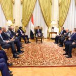 رئيس الوزراء يلتقي رئيس مجموعة البنك الدولي والوفد المرافق له