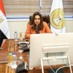 منال عوض وزيرة التنمية المحلية والبيئة