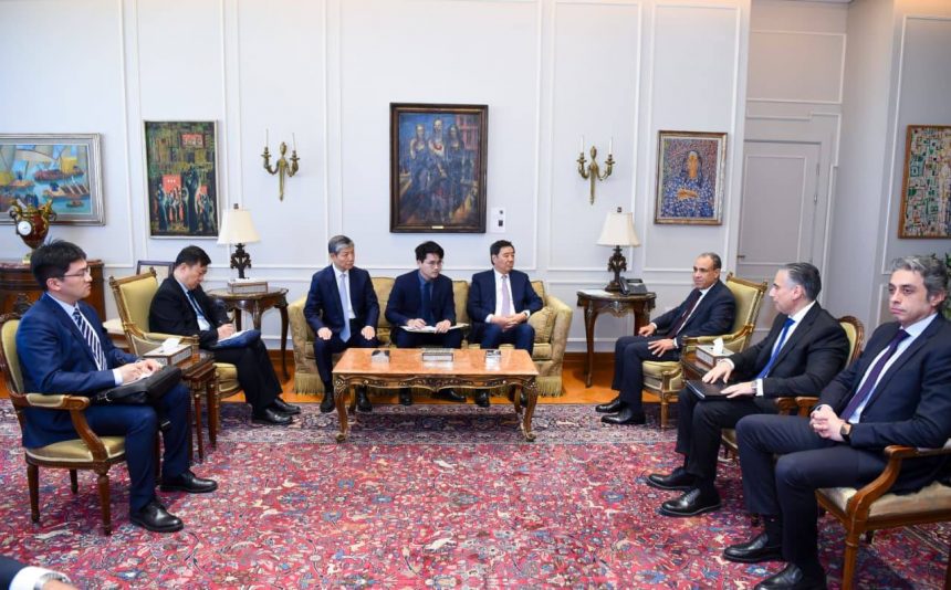 وزير الخارجية يبحث مع المبعوث الصيني