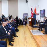 وزير الخارجية يعقد لقاءً تفاعليًا مع طلاب الجامعة البريطانية في مصر ويشهد توقيع مذكرة تفاهم بين الوزارة والجامعة