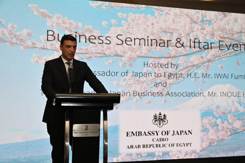 وزير الصناعة يستعرض مجالات التعاون الحالية والفرص الاستثمارية المتاحة بين مصر واليابان