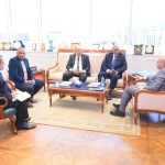 وزير العمل يلتقي وفد شركة TCI Sanmar للصناعات البتروكيماوية