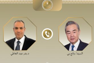 وزيرا خارجية مصر والصين e1773338120231