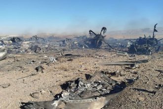 AFP 20260405 A6T77TB v4 HighRes TopshotIranUsIsraelWarGuards