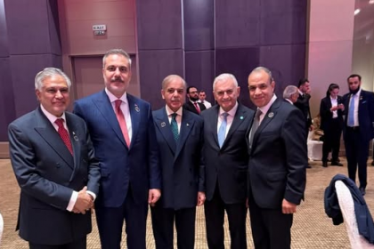 وزراء خارجية مصر وتركيا وباكستان