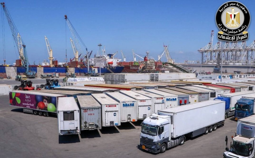 مجلس الوزراء: لا يُسمح بدخول أي شحنات غذائية بها أي مستويات إشعاعية إلى البلاد