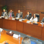 وزير التخطيط خلال لقائه بهاء الغنام، المدير التنفيذي لجهاز مستقبل مصر للتنمية المستدامة.