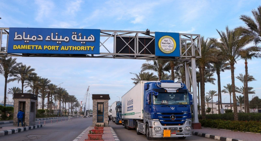 شحنات الترانزيت عبر خط «الرورو»