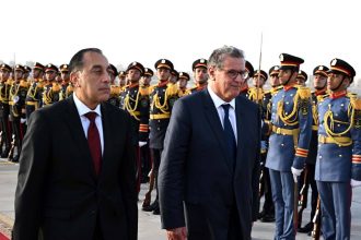 مدبولي يستقبل نظيره المغربي