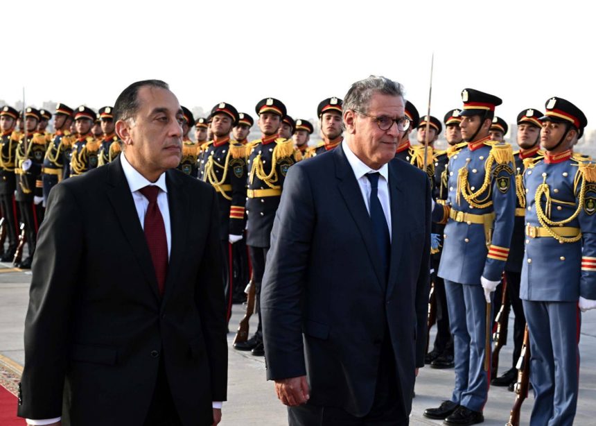 مدبولي يستقبل نظيره المغربي