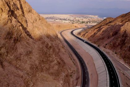 مشروعات طرق في سيناء