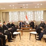 وزير الأوقاف لوفد فلسطيني