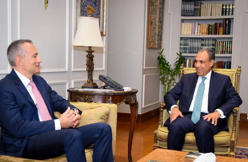 وزير الخارجية يبحث مع الممثل الأعلى لغزة