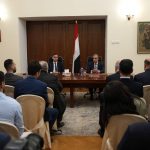 وزير الخارجية يلتقي أبناء الجالية المصرية في موسكو