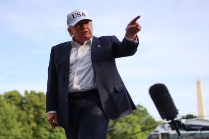 AFP 20260515 B2ZD833 v1 HighRes UsPresidentDonaldTrumpReturnsFromChina