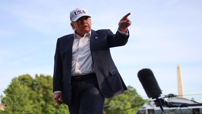 AFP 20260515 B2ZD833 v1 HighRes UsPresidentDonaldTrumpReturnsFromChina