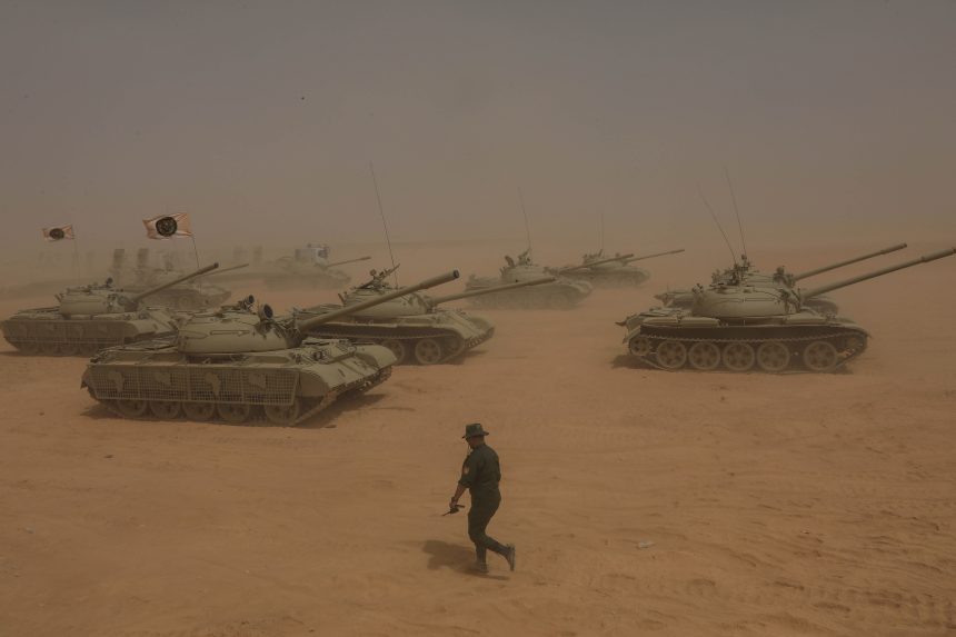 AFP 20260517 B3394KE v6 HighRes TopshotLibyaMilitaryExcercise
