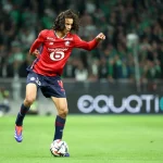 أيوب بوعدي لاعب وسط ليل الفرنسي
