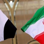 علم الإمارات وإيران